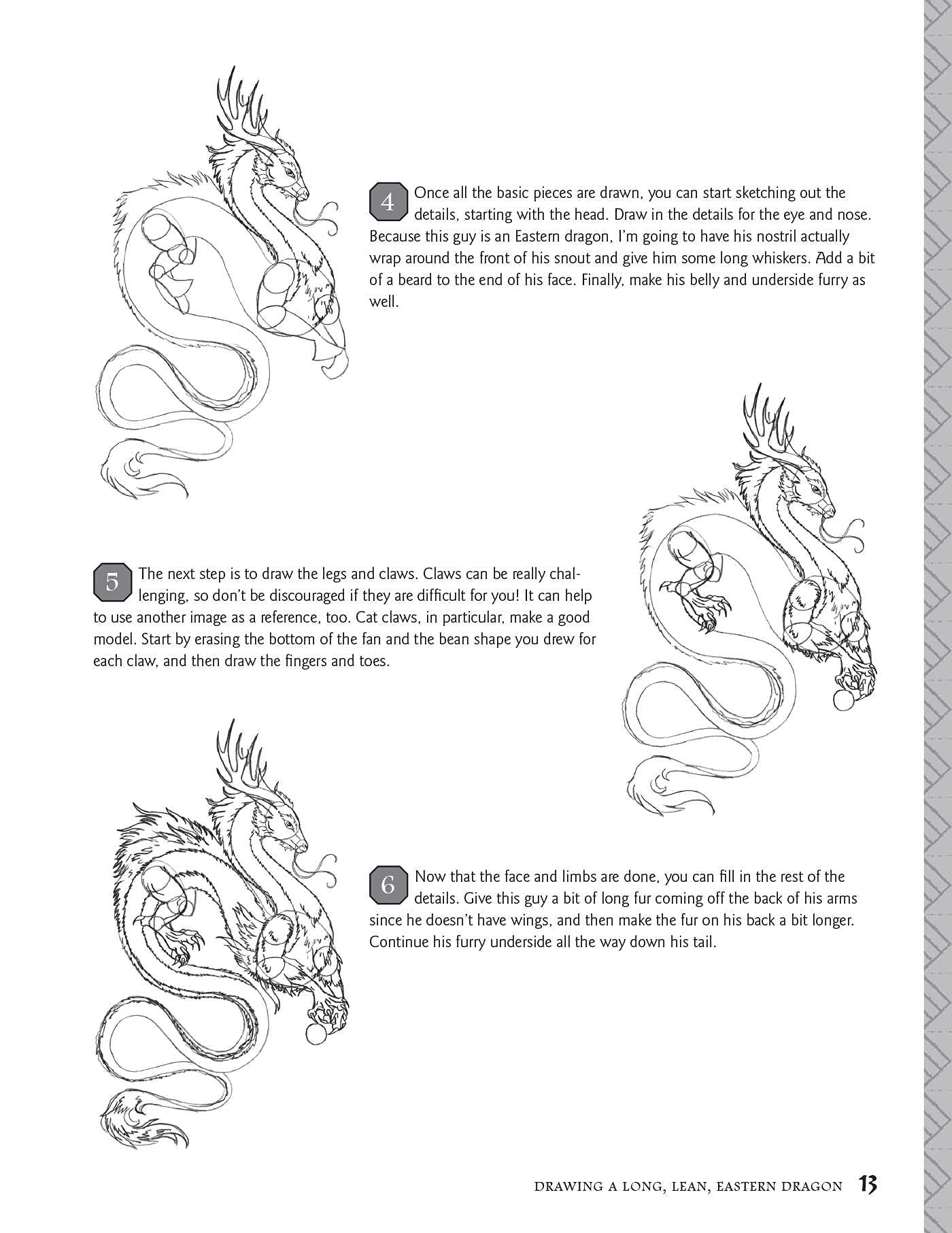 Drawing Dragons Sketchbook: An Artist's Notebook for Creating and Illustrating Your Own Dragon Art (How to Draw Books)