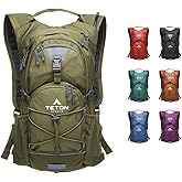 Teton Oasis/Trailrunner Hydration Backpack – Lightweight Water Pack with 2L/3L Bladder for Hiking, Running, Cycling, Biking – 2L/18L/22L Sizes – Sewn-in Rain Cover – Fits Men and Women