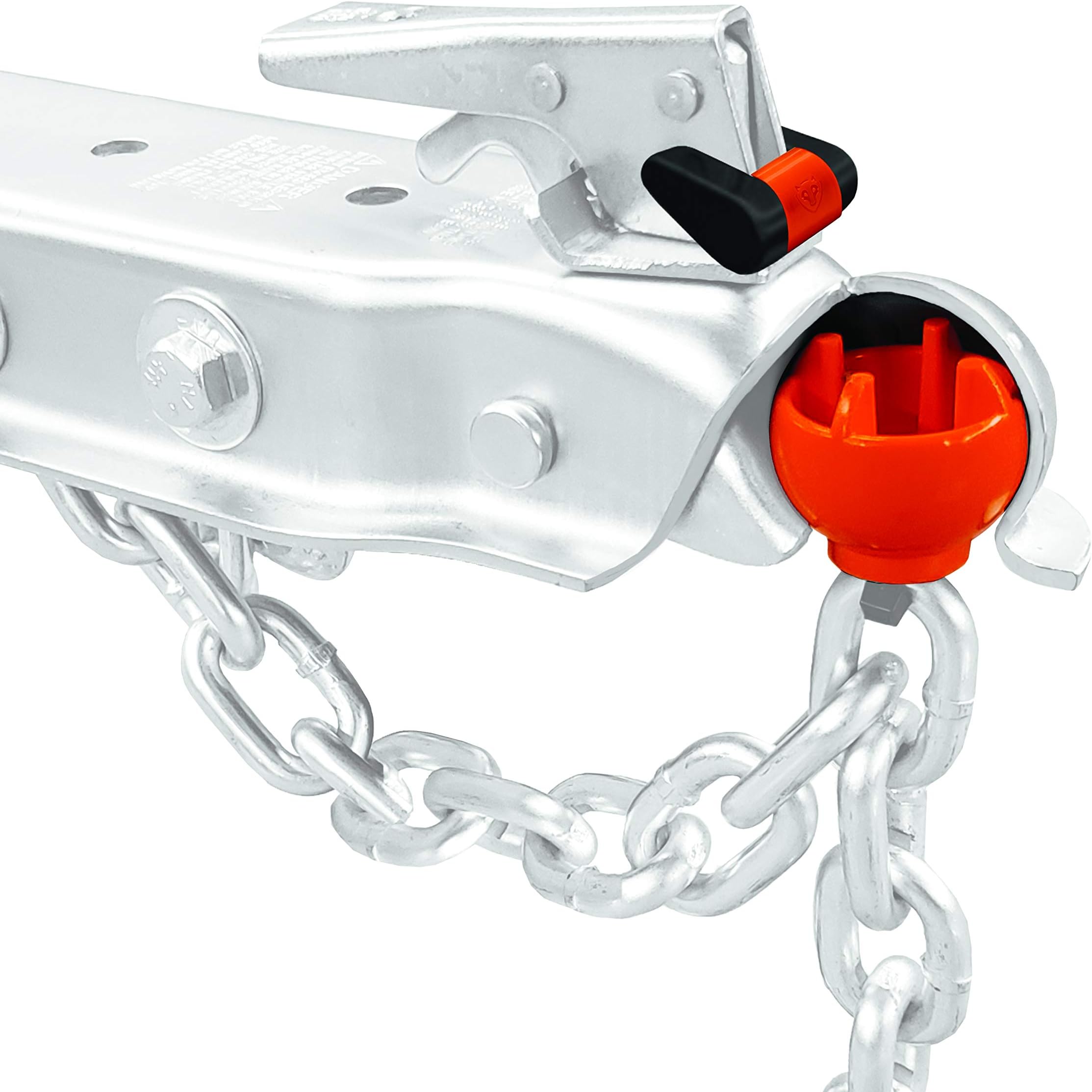 Rightline GearAnti-Theft Trailer Hitch Lock with Coupler Ball, Trailer Ball Lock for Unhitched Trailers