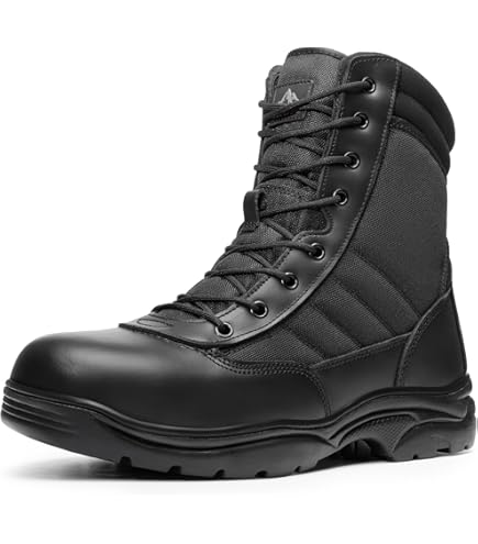 Amazon.com: Rothco G.I. Type Black Steel Toe Jungle Boot, 6