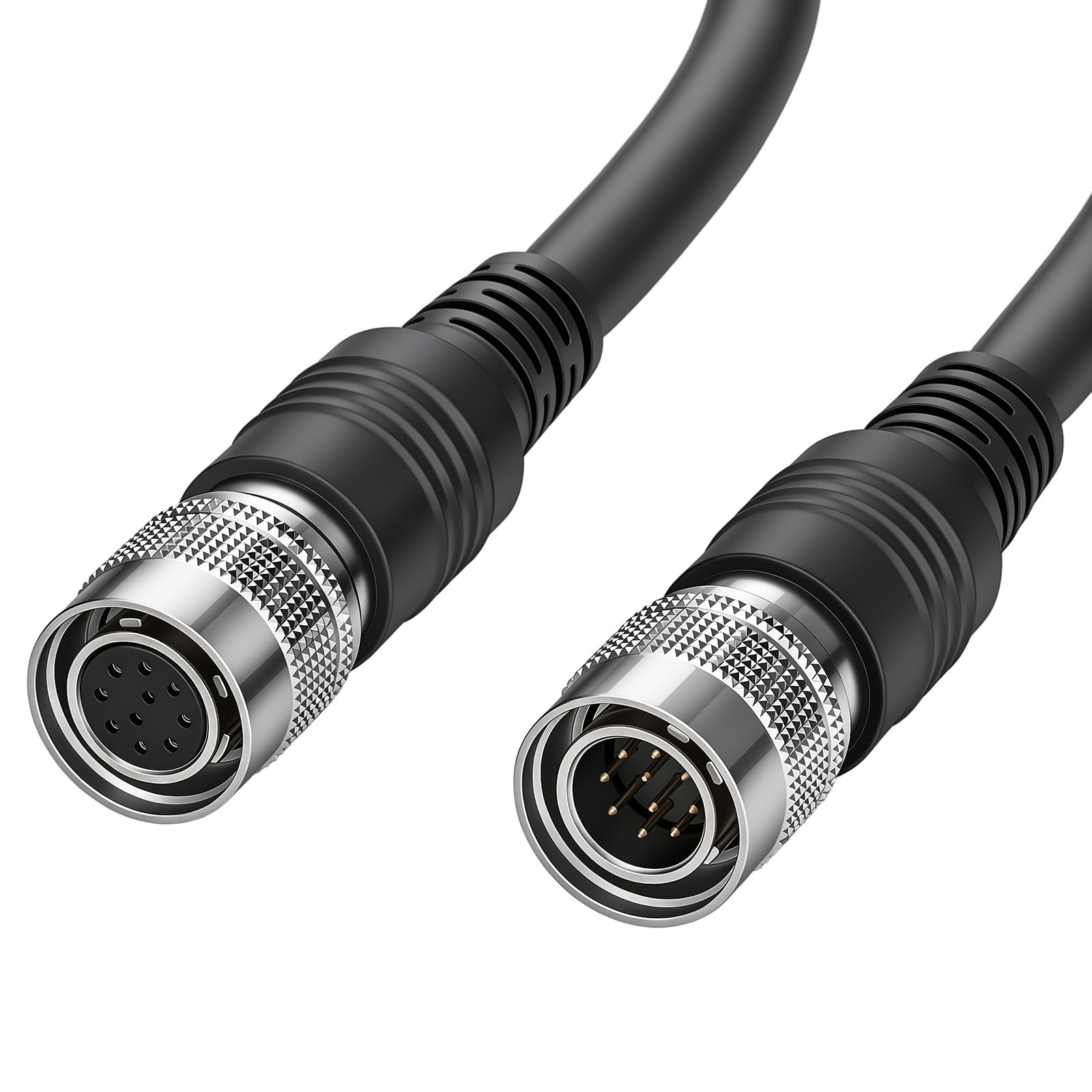 ZBLZGP RCP OCP ROP Remote Control Cable Hirose 10 Pin Male to Female for Panasonic 300/50 Studio Camera RC10 CCU MSU (2M)