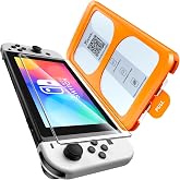 TOCOL Tempered Glass Screen Protector Compatible with Nintendo Switch OLED 2021 Model 7 Inch Anti Scratch 9H Hardness（7 inch）