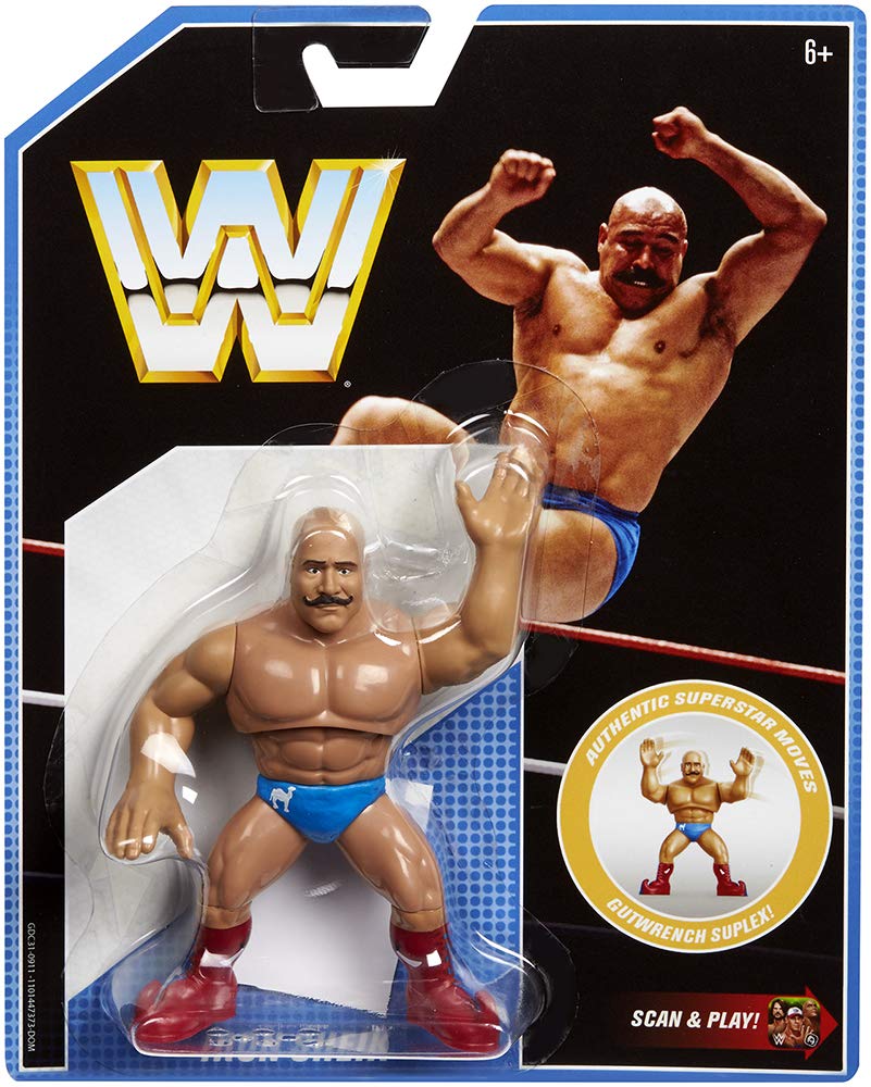 WWE Retro App Iron Shiek Figure series 8 4.5” Wrestling Mattel figure