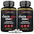 Justified Laboratories (2 Pack Vigor Now Max 1600MG Advanced Men's Health Formula 120 Capsules