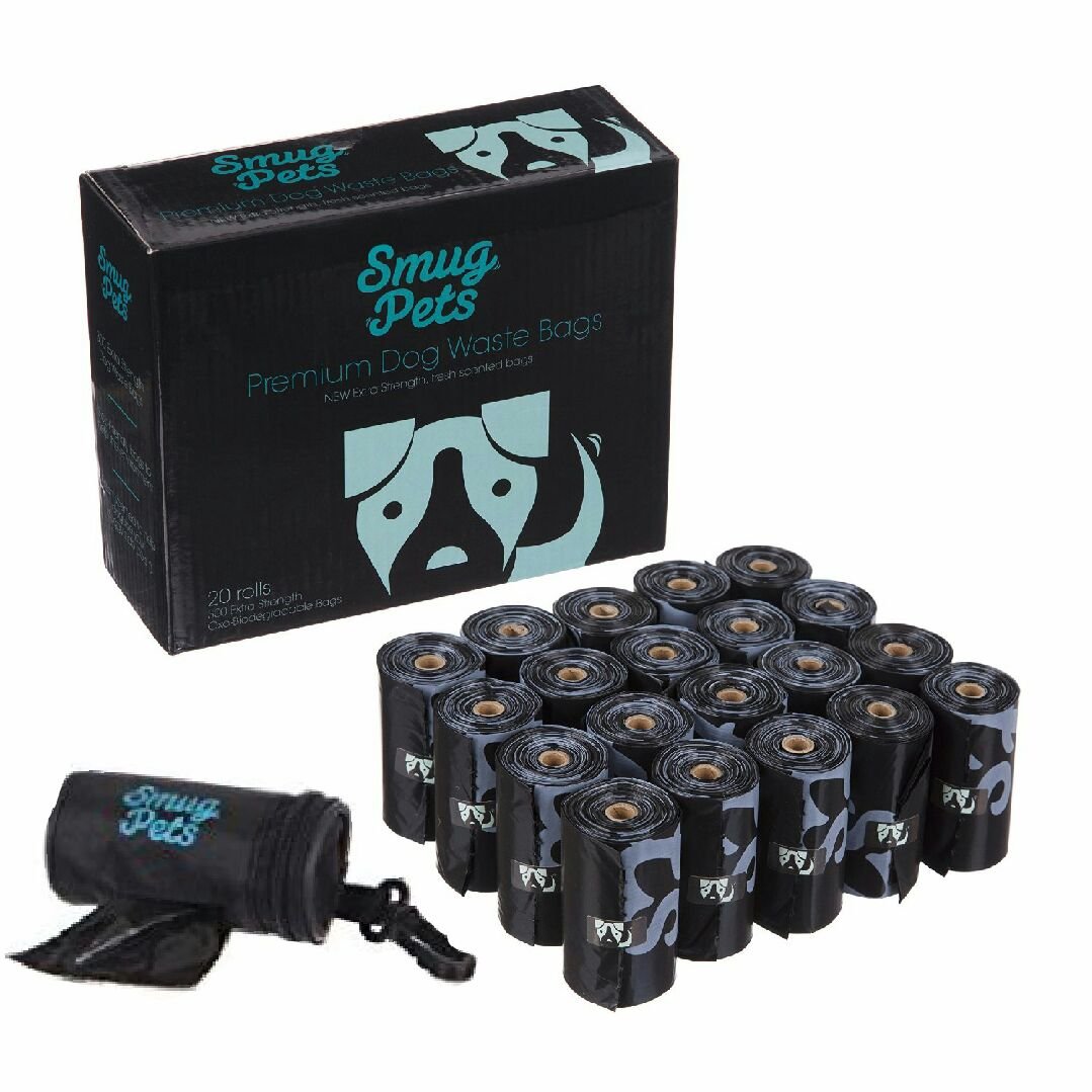 smug pets dog waste bags