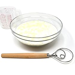 Norpro Scandinavian Dough Whisk 12" x 3.25" x