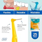 TePe Angle Interdental Brush 0.7mm 25 Pack Yellow view 5