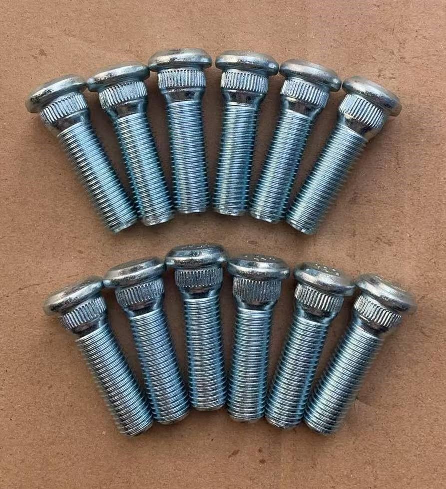 Photo 1 of 12PCS Grade 12.9 Wheel Studs Replacement for 610-266 90942-02049, 43mm UHL & M12x1.5 Lug Bolts Compatible with for Toyota 4Runner Tacoma Lexus GX460 GX470