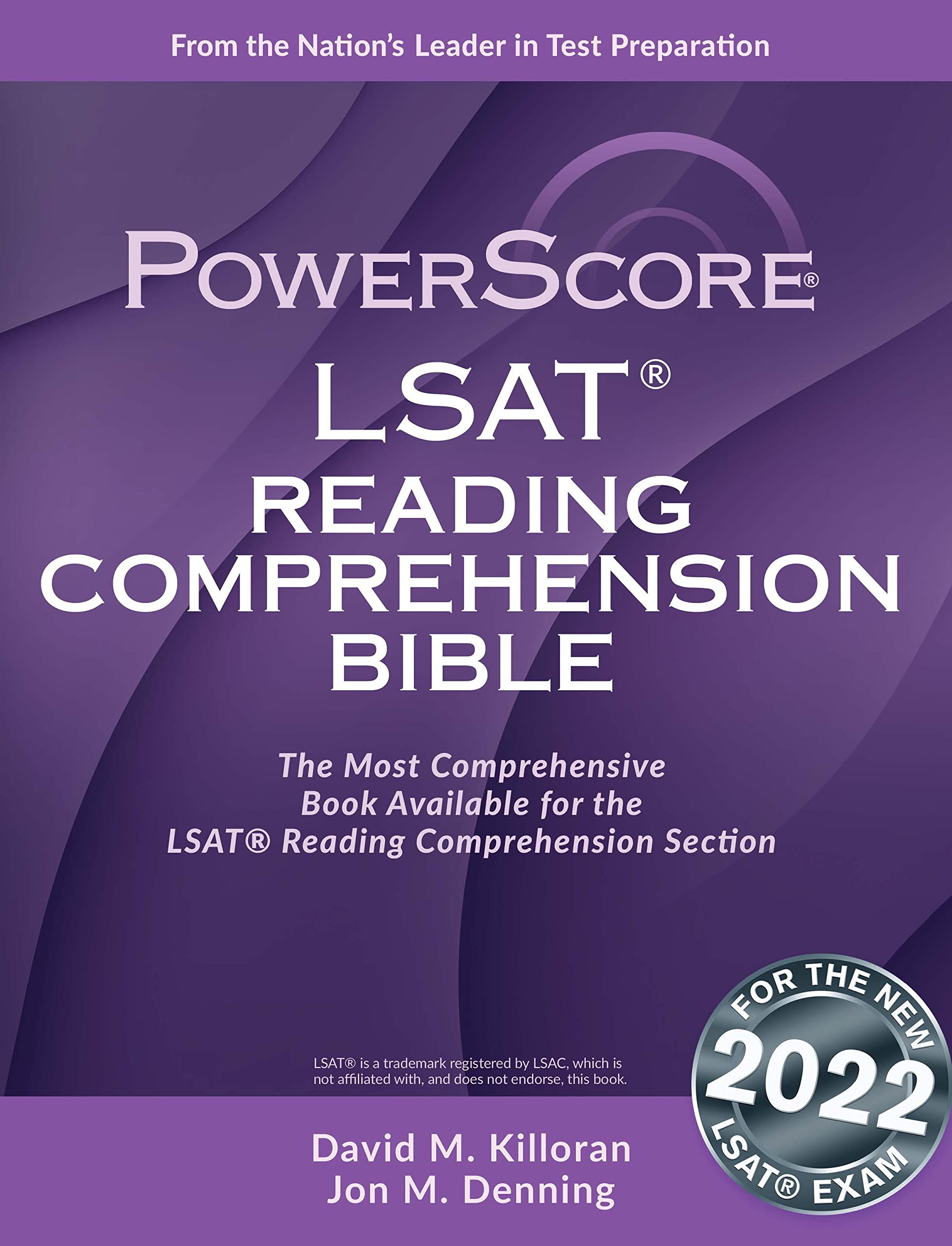 Photo 1 of The PowerScore LSAT Reading Comprehension Bible