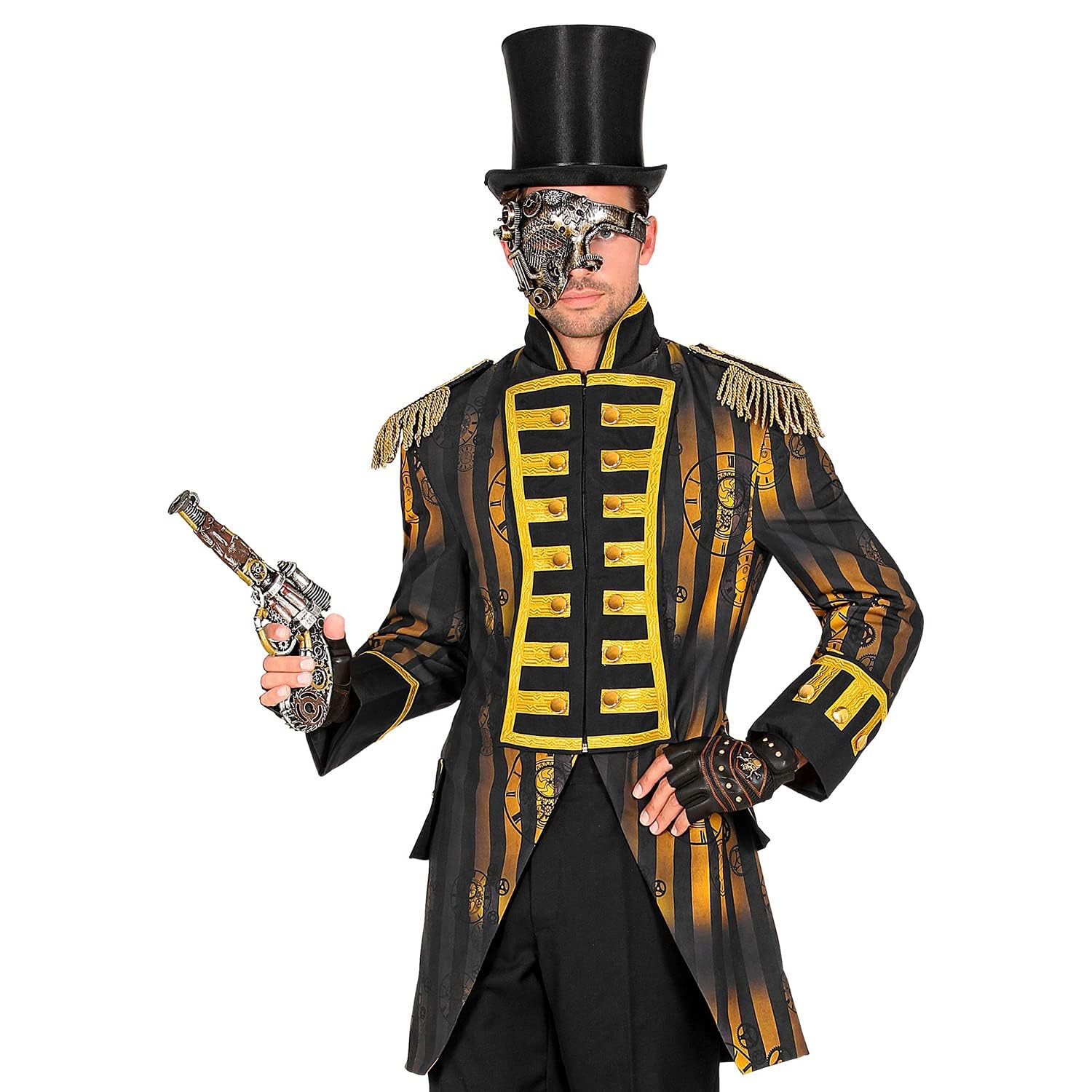 WIDMANN Steampunk Parade Waist Coat for Man (S)