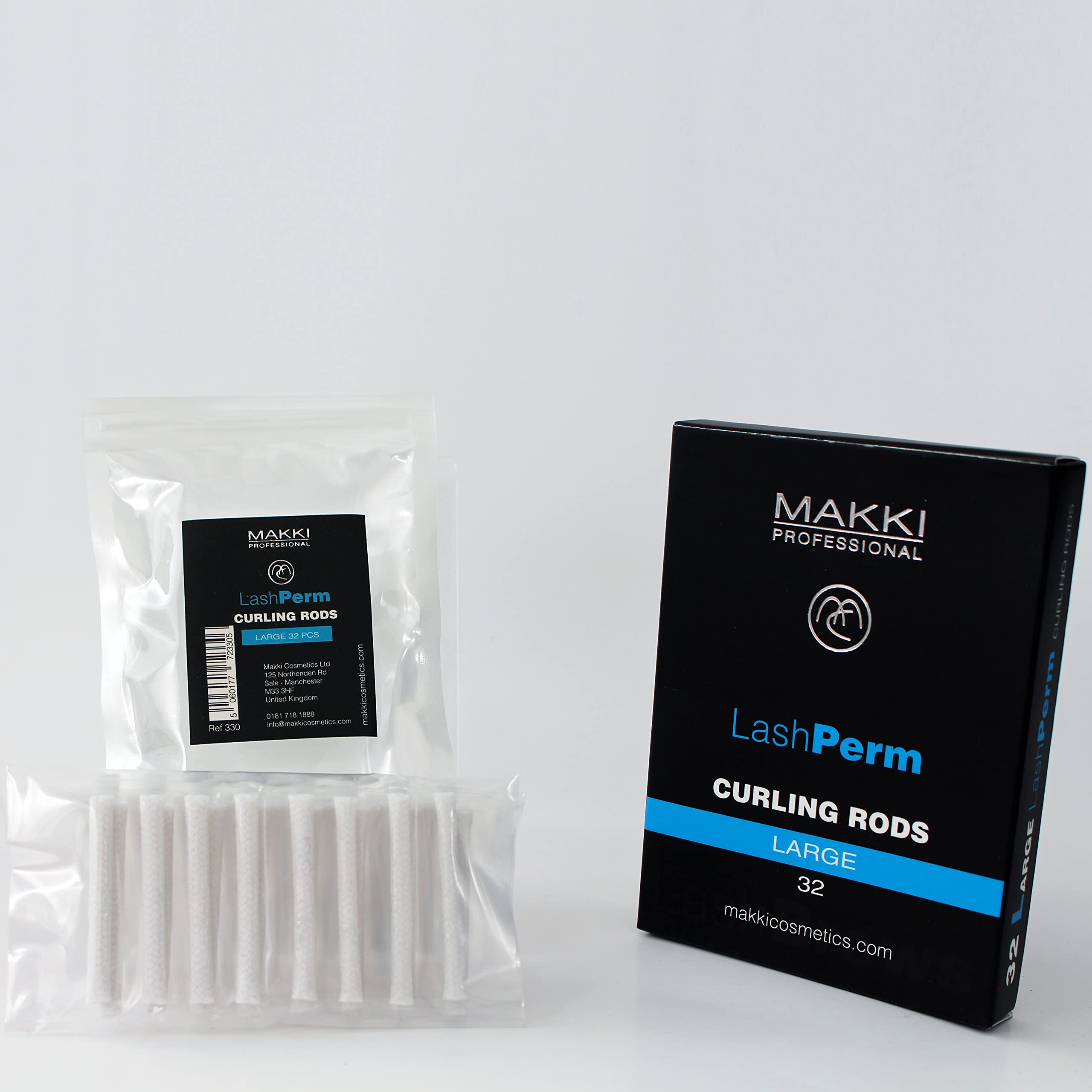 Makki 32 Large Eyelash Perming Curlers Rods Perm Eye Lash Lift Treatment