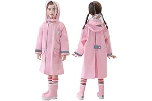 intekids kids Rain Jacket, children raincoat boys, boys raincoat kids poncho, girls raincoat, toddler rain jacket
