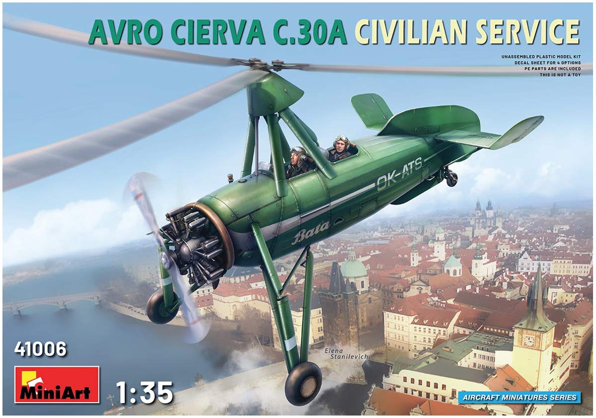 Miniart 1:35 - Avro Cierva C.30A Civilian Service