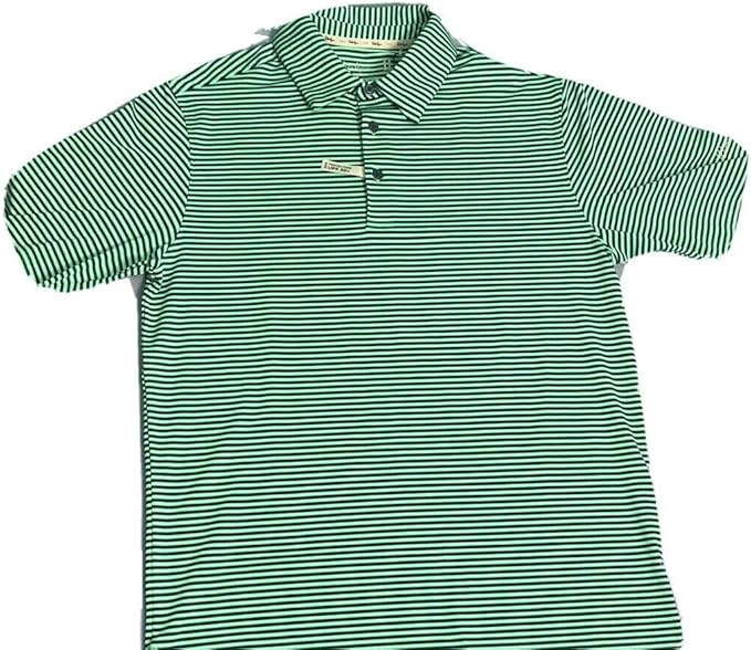 Amazon.com: Walter Hagen Men's 11 Majors Bar Stripe Golf Polo (Brilliant Jade, Small): Clothing