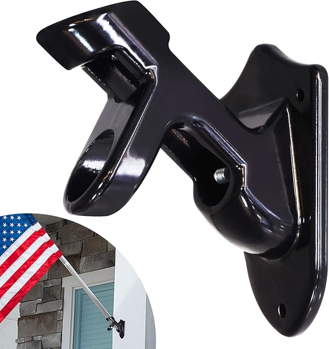 Anley TwoPosition Flag Pole Holder Mounting Bracket with Hardwares