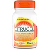 CITRUCEL Fiber Therapy for Occasional Constipation Relief, 100 Tablets | Methylcellulose Fiber Therapy for Irregularity That Won't Cause Gas, Easy-to-Swallow Caplets, Orange Flavor