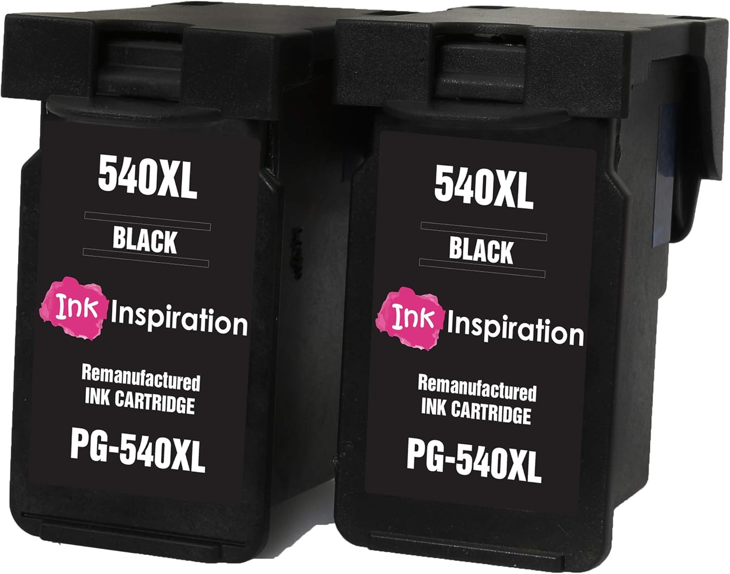 INK INSPIRATION® 2 BLACK Remanufactured Ink Cartridges for Canon PG