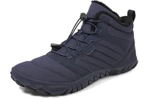 CENBINI Hike Winter Footwear Barefoot Shoes Women Men, 2024 Waterproof Wide Toe Box Barefoot Shoes, Walking Boots