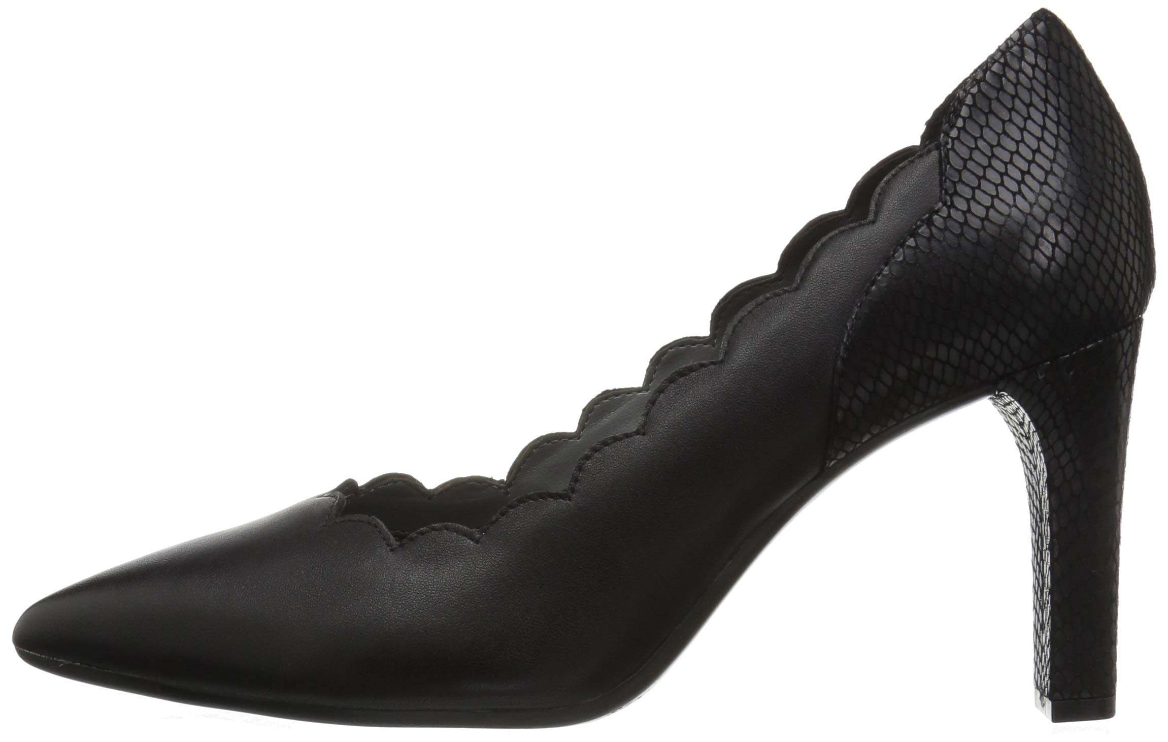 Aerosoles Women's Taxi Ride Pump, Black Leather, 10 M US - Image 6