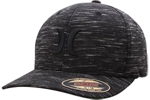 Hurley Men's Caps - One & Only Flexfit Baseball Cap - Fitted Hats for Men (S-XL)