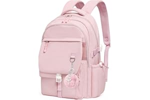 GLORIEROO Backpack Travel Casual Daypack Bookbag for School, Multiple Pockets Schoolbag for Teen Girls