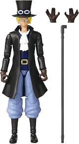 BANDAI Anime Heroes One Piece Sabo Action Figure 17cm with Accessories view 6