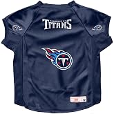 Littlearth NFL Tennessee Titans Stretch Pet Jersey, Team Color, Big Dog