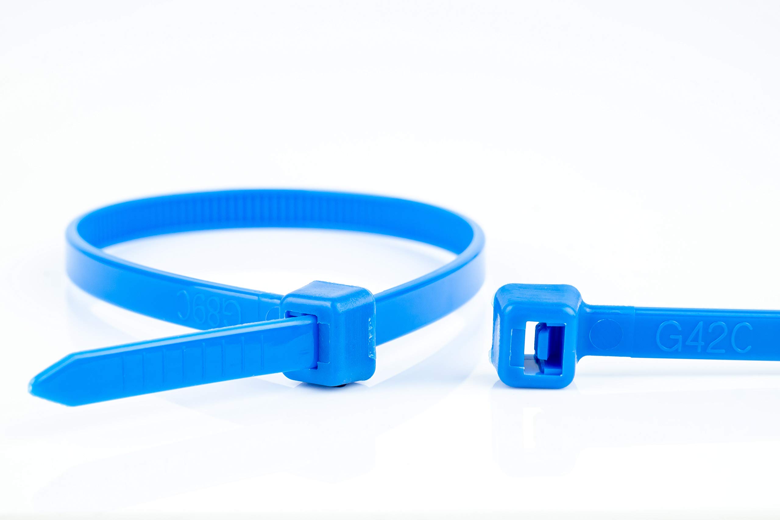 WKK 10025 blau c standard Cable Ties, Blue, 100x2.5mm