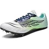 WESHIRUN Track and Field Shoes for Men Women 8 Spikes Boys and Girls Kids Running Racing Shoes