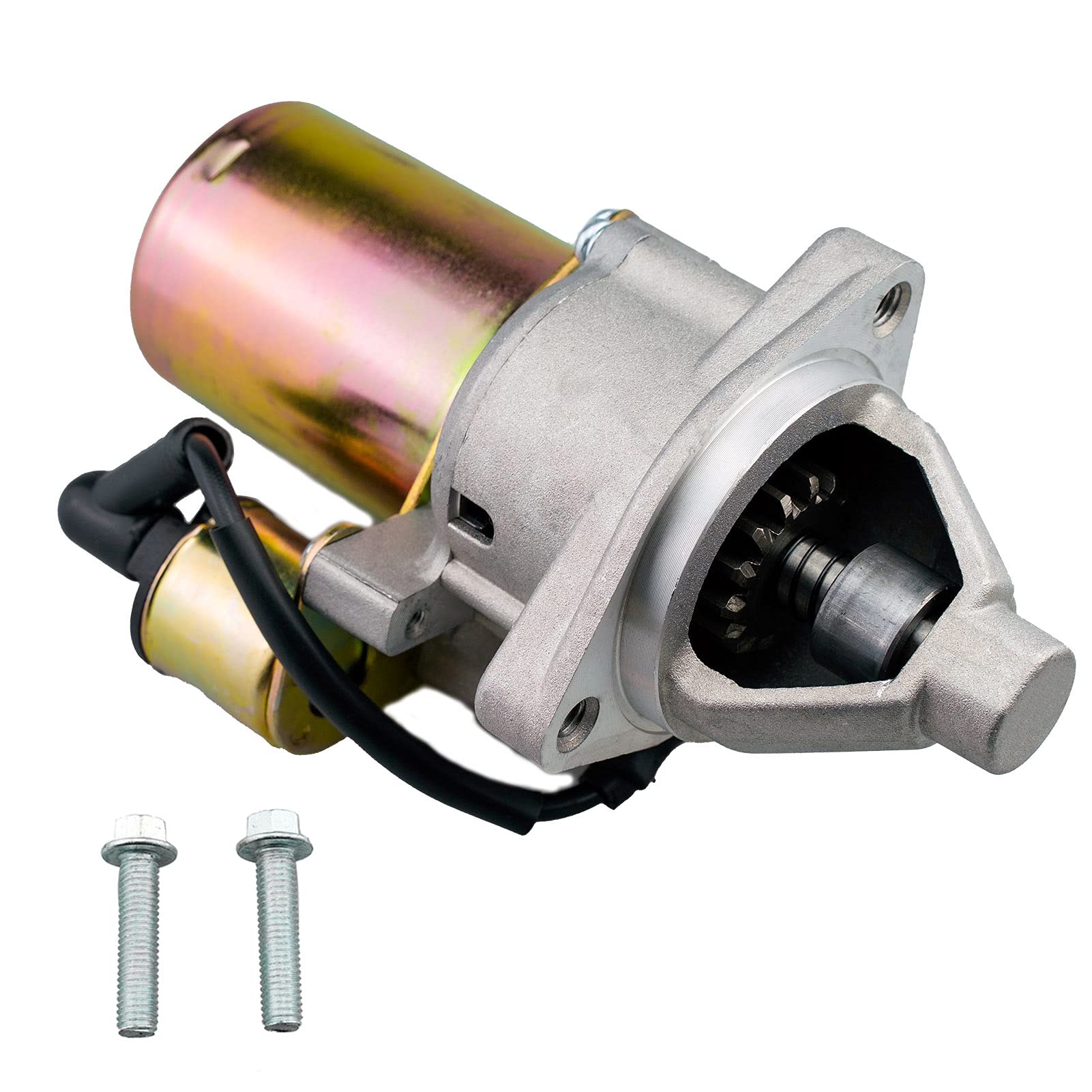 Photo 1 of HZ Electric Starter Motor for Honda GX340 GX390 Harbor Freight Predator 420cc 60340 60349 69736 6500 7000 8750 Toro Dingo TX-413 128000-2750 Cummins Onan HomeSite Power 6500 Engine Generator