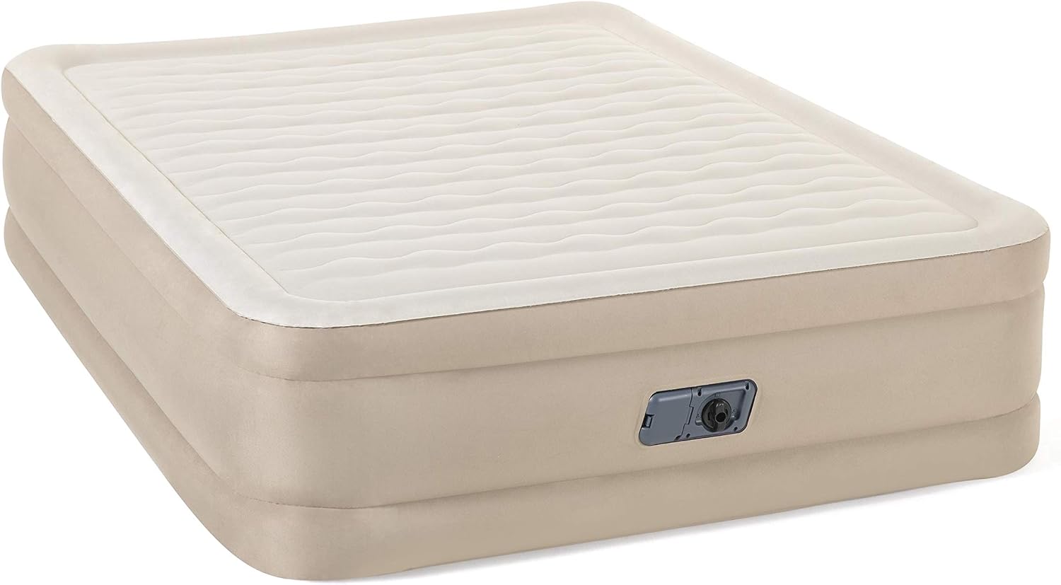 Bestway 80" x 60" x 18"/2.03m x 1.52m x 46cm Fortech Airbed Queen Built-in AC pump, Colour