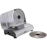 LEM Products MightyBite 8.5" Electric Meat Slicer for Home Use | Adjustable Thickness Food Slicer Machine for Deli Meat, Cheese, Bread, Compact Design