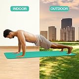 Xn8 Sports Yoga Mat 10mm 15mm NBR Non-Slip Carry Strap 61Lx20W view 4