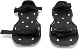 QWORK Gunite Spiked Shoes 25mm Short Spikes Epoxy Floor Black 1 Pair view 2