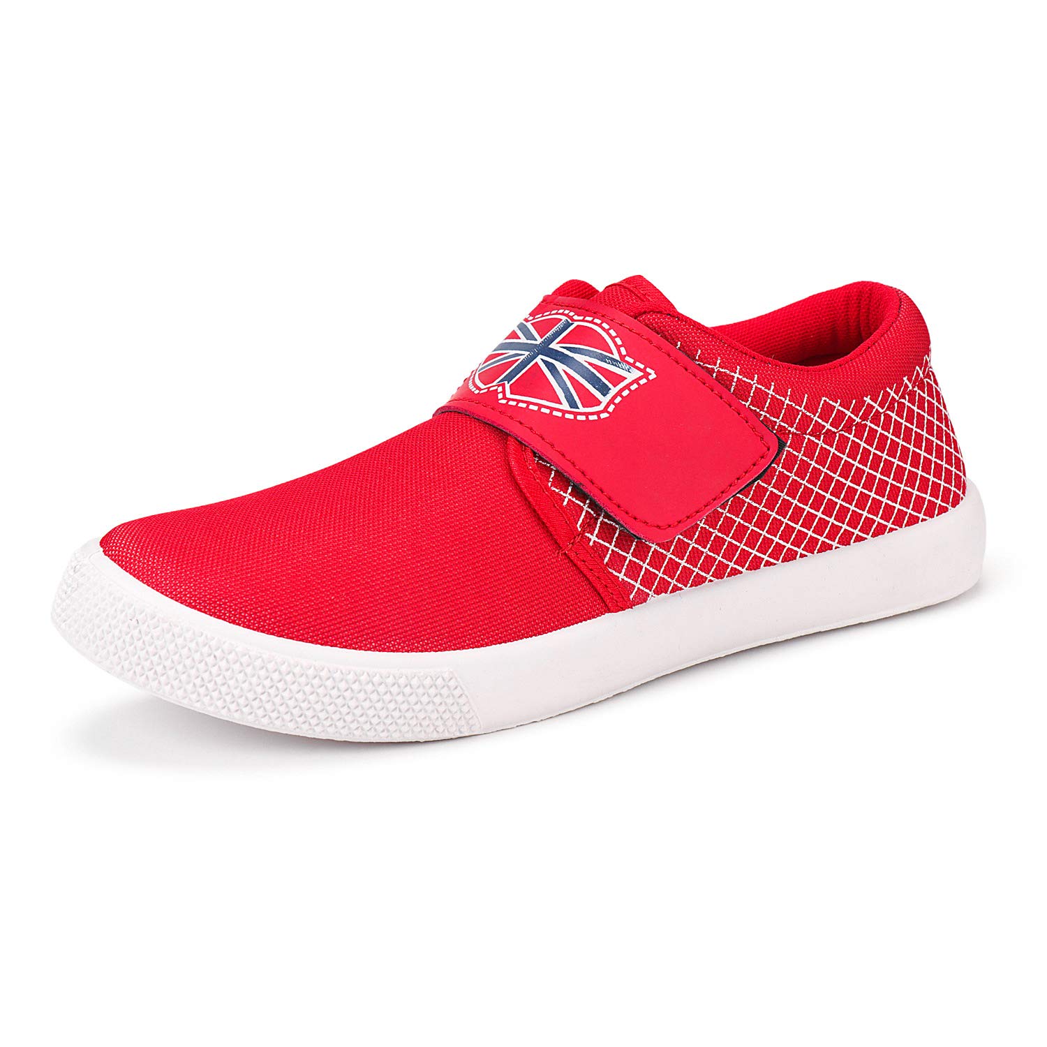 red canvas shoes mens