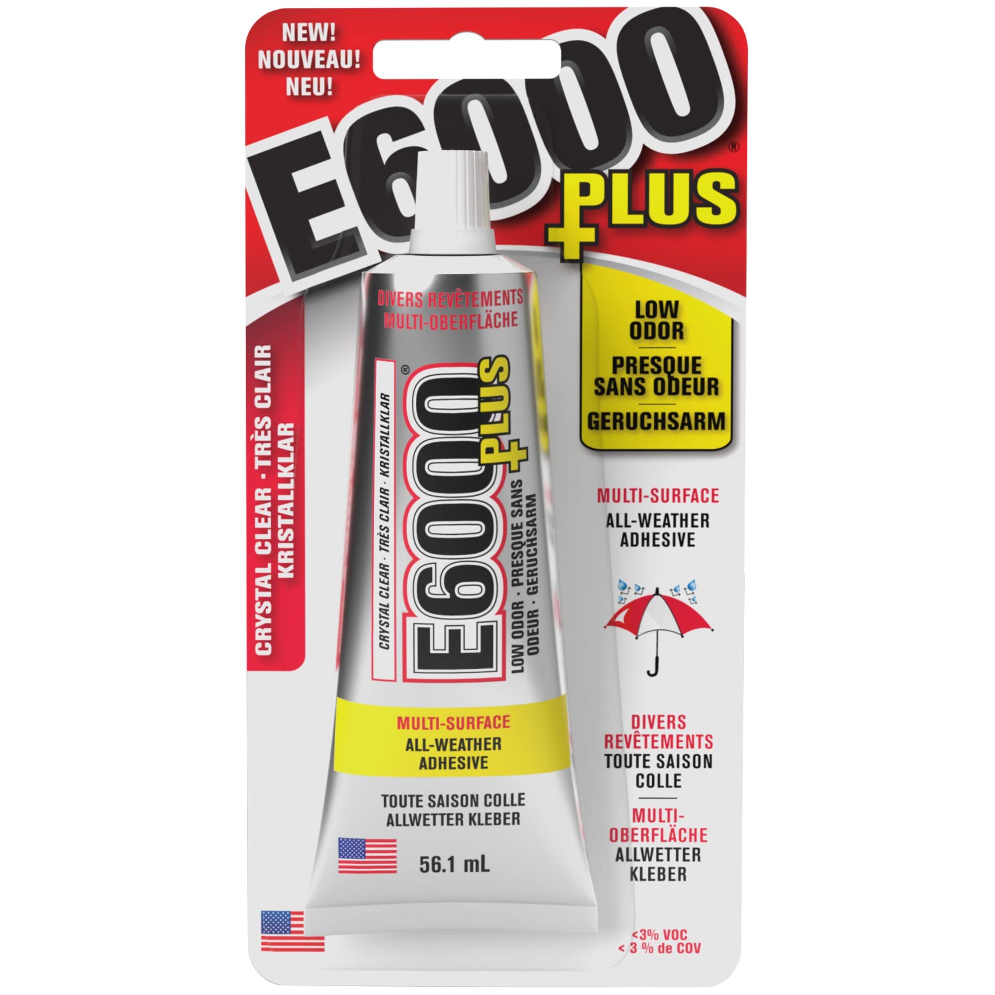 E6000 E6000 EU10570120 Plus, Clear 56.1 ML