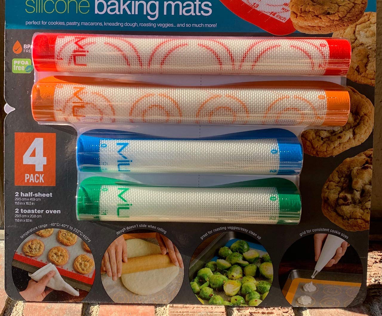 Vegetables, (baking) Roasting for Mess No Mats Baking Silicone MIU