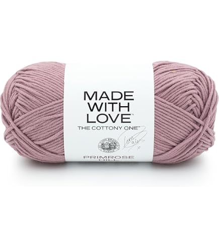 Amazon.com: Lion Brand Yarn, The Cottony One Crochet Yarn