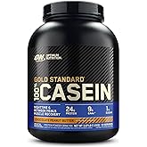 Optimum Nutrition Gold Standard 100% Micellar Casein Protein Powder, Slow Digesting, Helps Keep You Full, Overnight Muscle Recovery, Chocolate Peanut Butter, 4 Pound (Packaging May Vary)