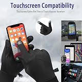 Crazy Shark Winter Thermal Gloves Windproof Water-Resistant Touch Screen view 4
