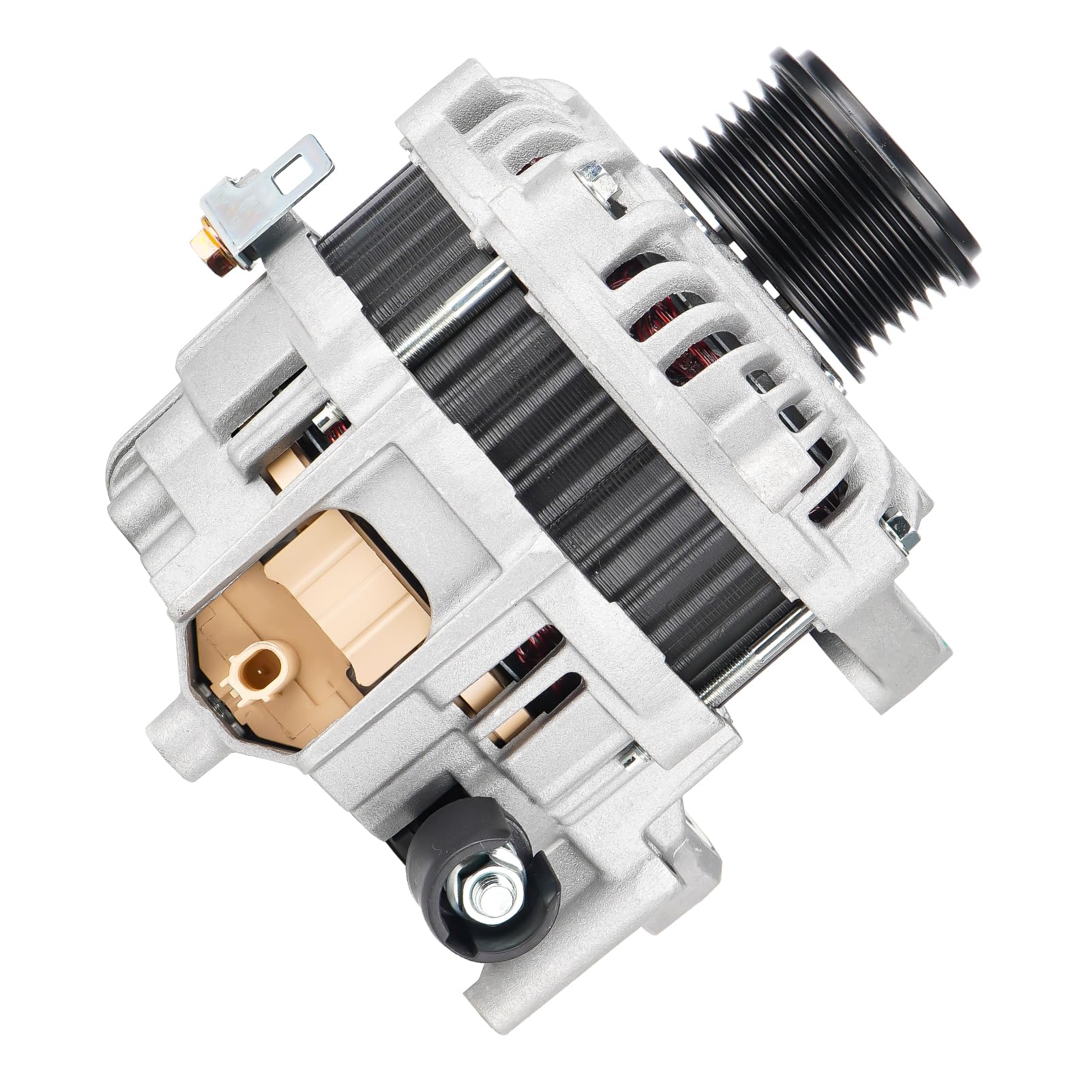 Photo 1 of New Alternator Fit for Honda Accord 2.4L L4 2013-2017 (Only for Automatic CVT Trans.), High Output Alternator Replacement for 31100-5A2-A02 A5TL0581ZC, AHGA88, 14489, 11999