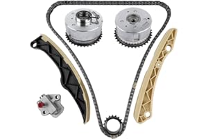 TEKKOAUTO Timing Chain Kit with VVT Gear Replacement for Hyundai Accent Sonata Tucson Kia Rio Soul Forte Forte5 Optima 2012-2