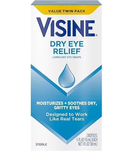 thumbnail image 2 of GeriCare Artificial Tears Lubricant Eye Drops – Dry Eye Relief – 0.5 Oz – Pack Of 2 – Exp 5/2026 2 of 6