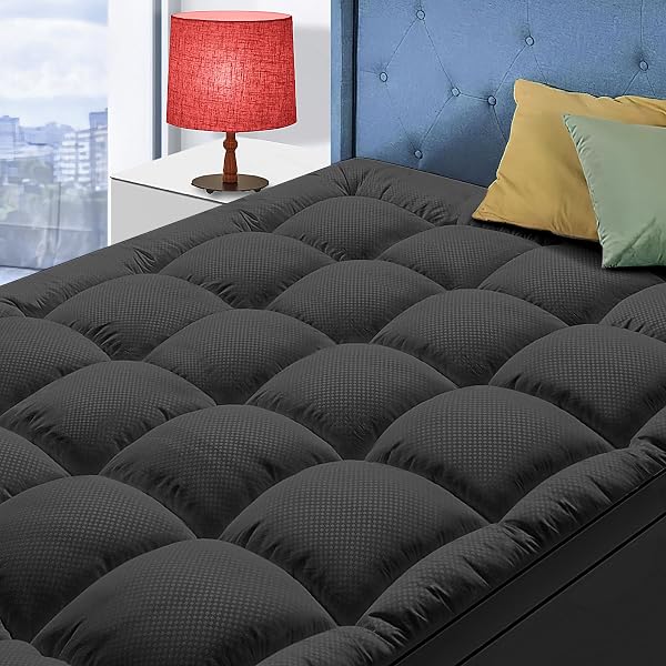 QUEEN SIZE MATTRESS TOPPER FOR BACK PAIN, COOLING...