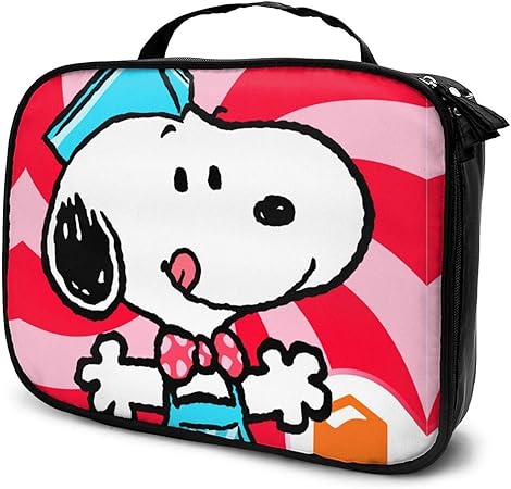 Amazon 化粧ポーチ スヌーピー メイクボックス 化粧バッグ 女性のトラベル コスメケース 旅行 化粧品 収納 雑貨 小物入れ 出張用バック 超軽量 機能的 大容量 Dfgvdfxgfxhfx 化粧ポーチ 通販