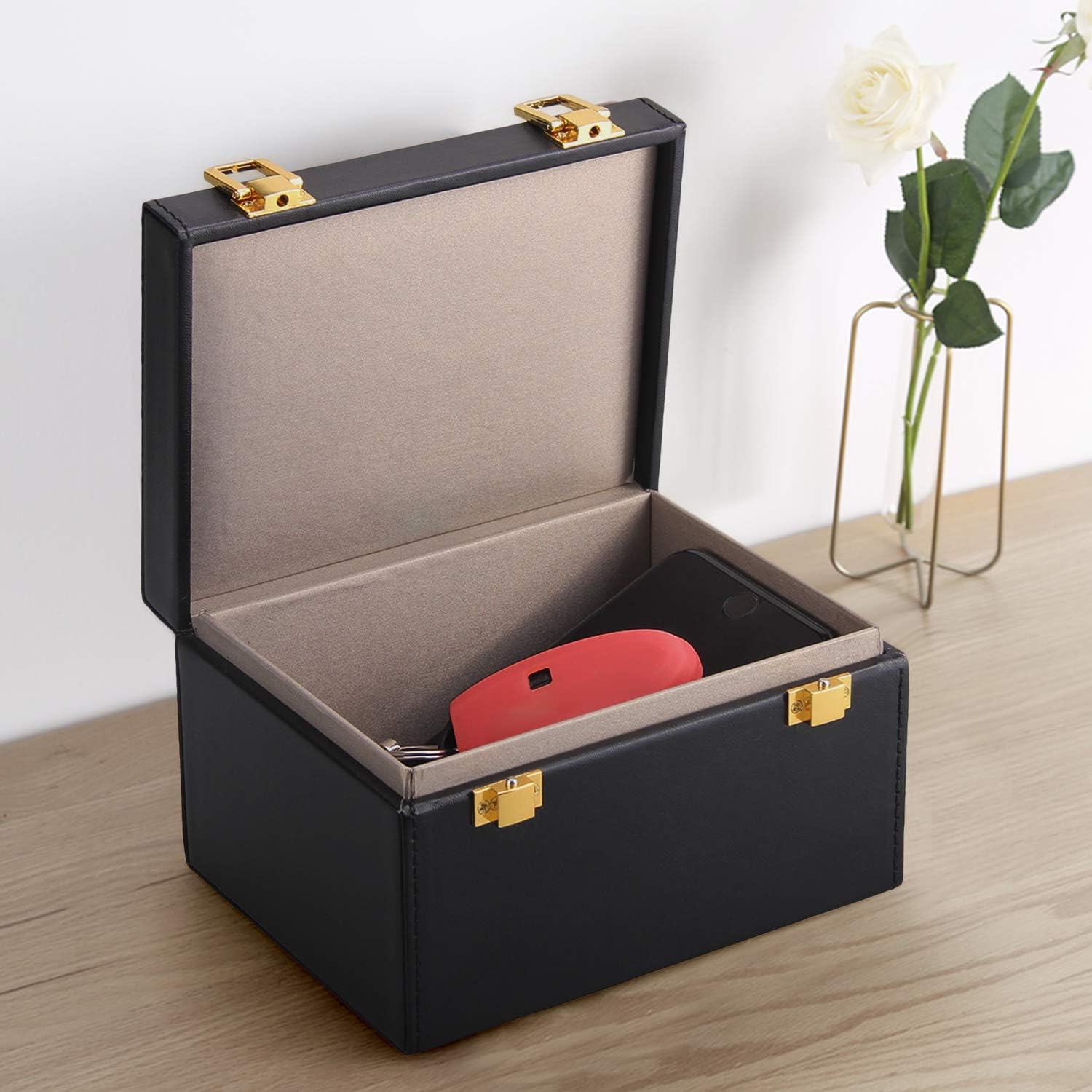 Vococal Key Signal Blocker Box, Faraday Box, Anti-theft Car Key Phones ...