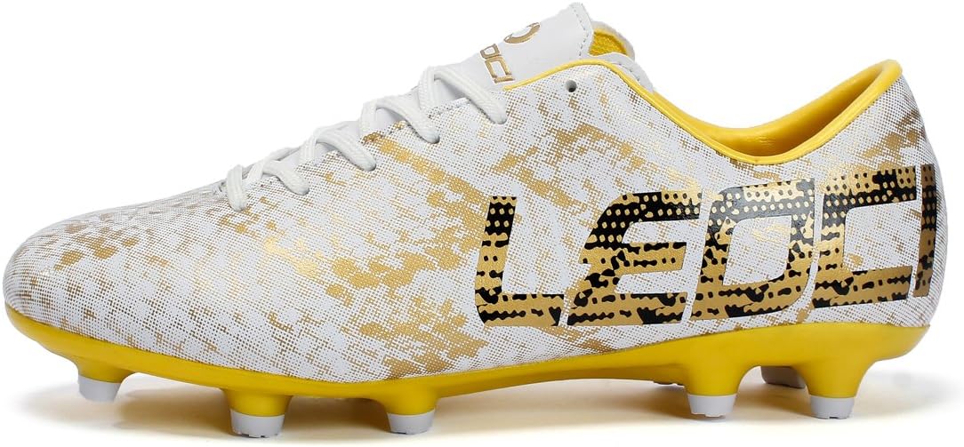 Mengxx Football Boots Unisex High Top Football Shoes Teenagers Training Shoes Professional Outdoor Soccer Shoes