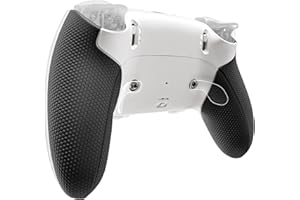 eXtremeRate Beyond-ARC Bottom Shell Kit Compatible with ps5 Edge Controller with Rubberized Grip, Replacement Front Back Deco