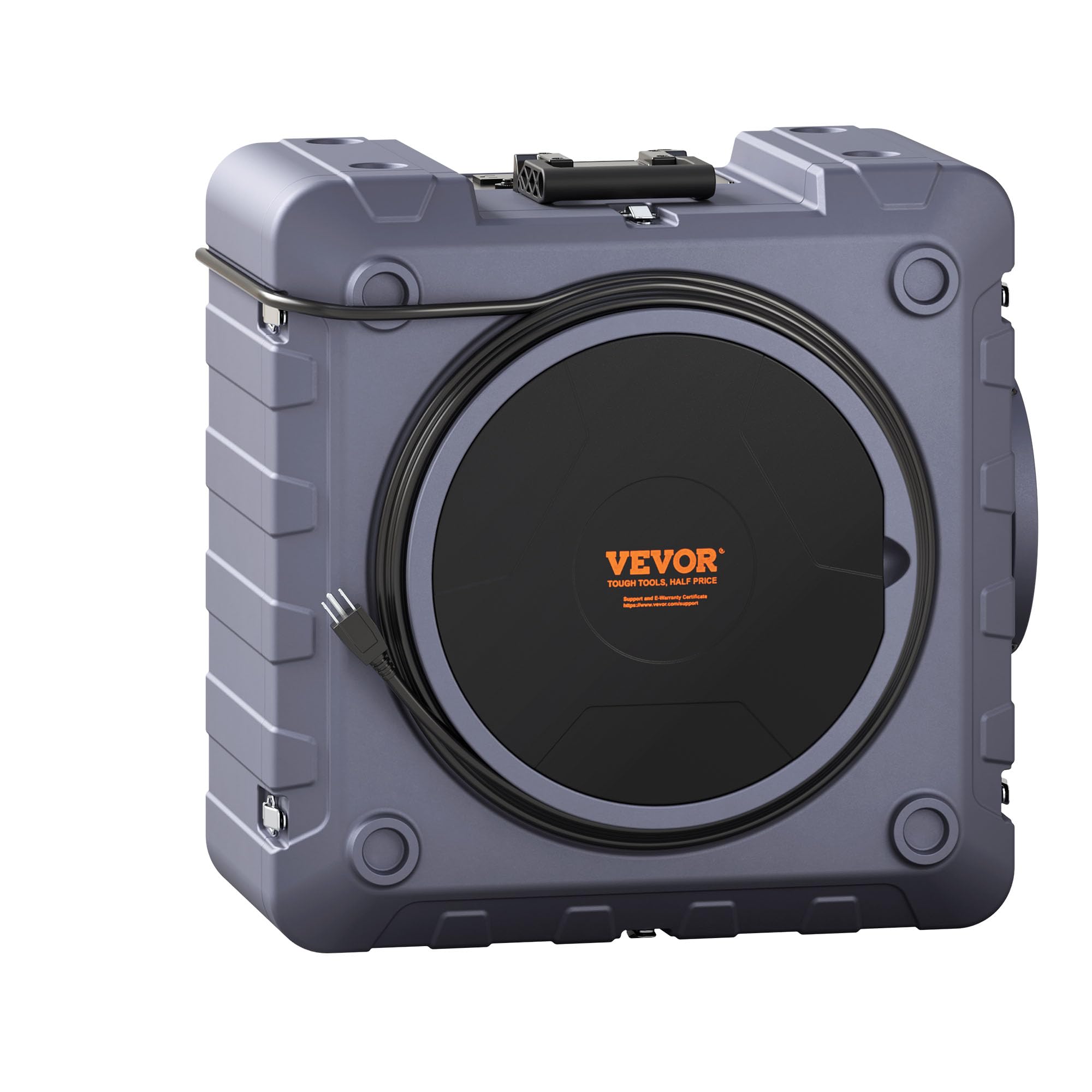 VEVOR Air Scrubber with 3-Stage Filtration, Stackable Negative Air Machine 550 CFM, Air Cleaner with MERV10, Carbon, H13 HEPA, for Home, Industrial and Commercial Use