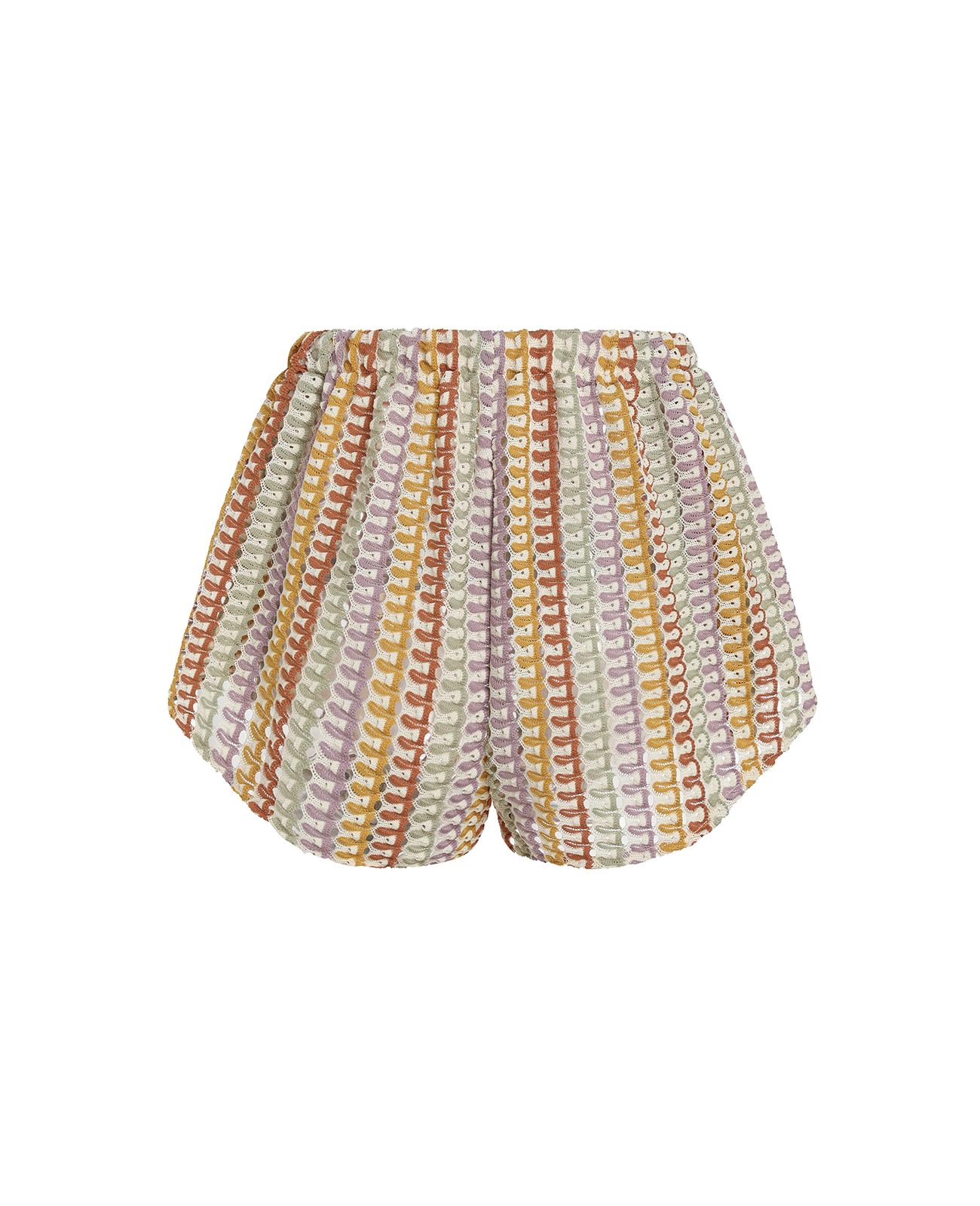 Condition photo showing New/Like New for zaful crochet cover up shorts for women beach swimwear 2026 boho high waisted drawstring flowy swim
